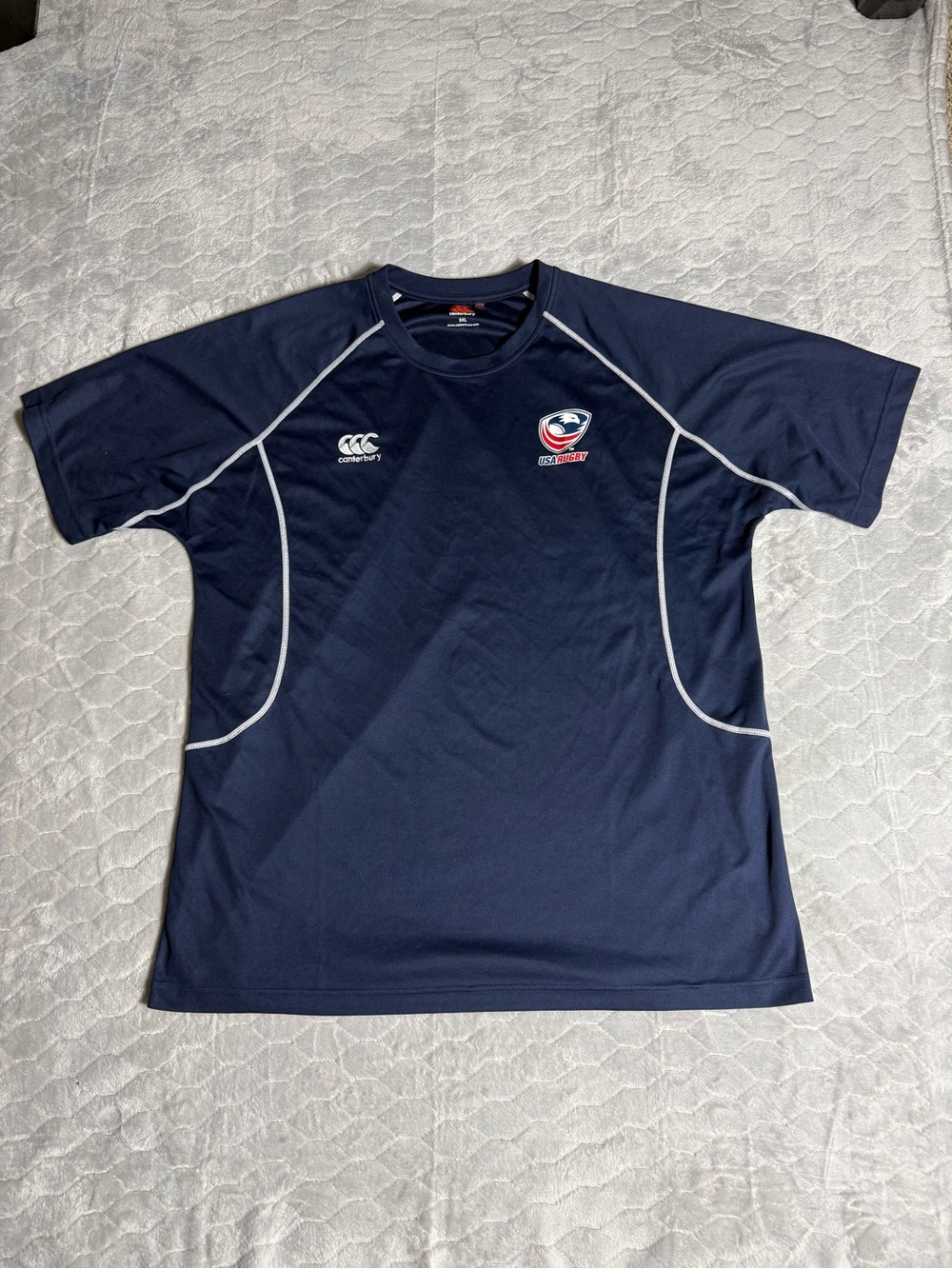 Canterbury USA Rugby Navy Performance Athletic Shirt 3XL